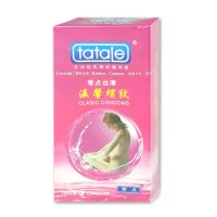 tatale零点丝薄 温馨螺纹 天然胶乳橡胶避孕套