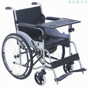 互邦低靠背座便轮椅HBG16-B带手刹