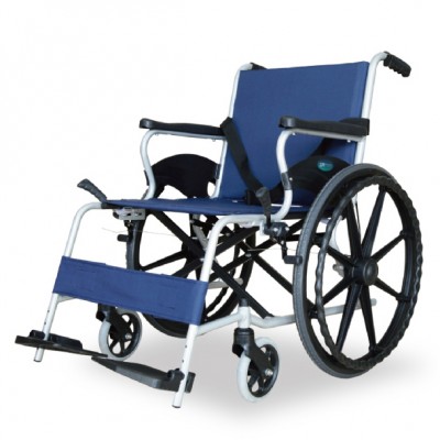 互邦铝合金手动轮椅车HBL22-P4带手刹