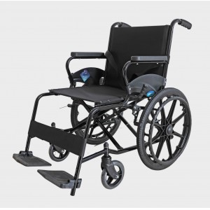 互邦钢管手动轮椅HBG11-P5带手刹