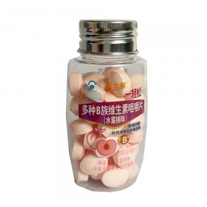 威士雅多种B族维生素咀嚼片（水蜜桃味）冰爽系列